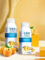 贝王优选伊利安慕希黄桃燕麦风味酸奶200g*10盒