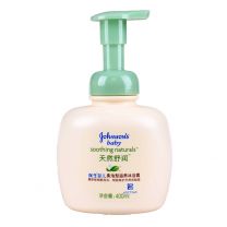 强生婴儿天然舒润柔泡型滋养沐浴露400ml(1*12)