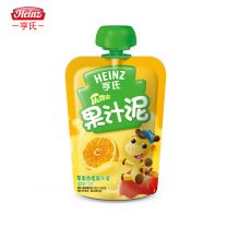 亨氏苹果香橙果汁泥120g（24袋/箱）