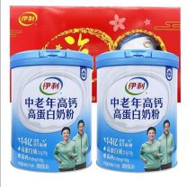 伊利中老年高钙高蛋白700g*2听礼盒装