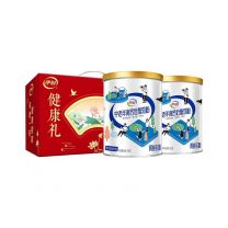 伊利中老年高钙低脂奶粉700克*2听礼盒装